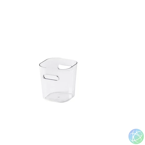 Műanyag tárolódoboz, 0,6 liter, SMARTSTORE "Compact Clear Mini", átlátszó