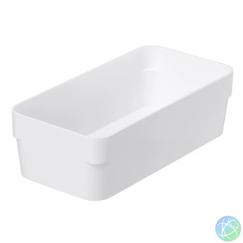 Fiókrendező, 20x6x10 cm, SMARTSTORE "Compact", fehér