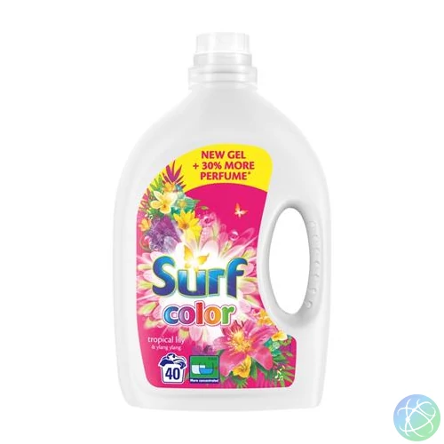 Mosógél, 40 mosáshoz, 2 l, SURF "Tropical"