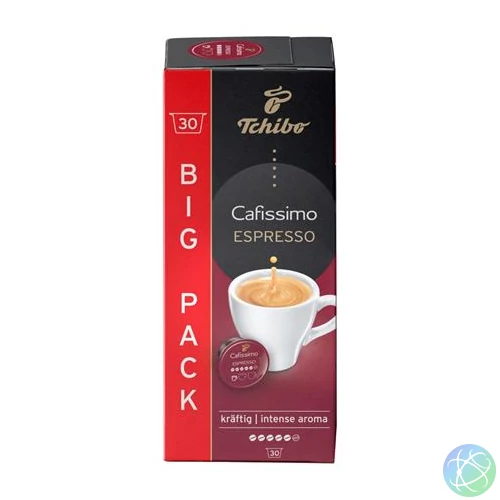 Kávékapszula, 30 db, TCHIBO "Cafissimo Espresso Intense"