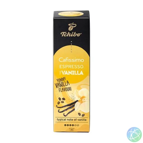 Kávékapszula, 10 db, TCHIBO "Cafissimo Espresso Vanilla"