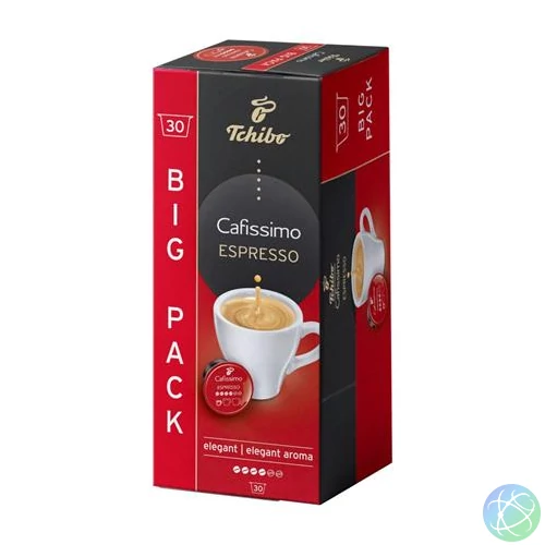 Kávékapszula, 30 db, TCHIBO "Cafissimo Espresso Elegant"