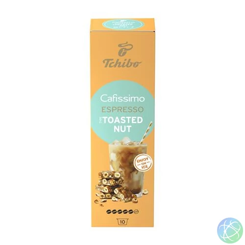Kávékapszula, 10 db, TCHIBO "Cafissimo Espresso Toasted Nut"