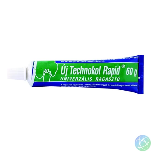Ragasztó, folyékony, 60 g, TECHNOKOL "Rapid", zöld