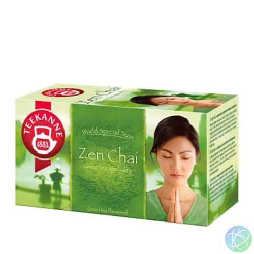 Zöld tea 20x1,75 g, TEEKANNE "Zen chai"