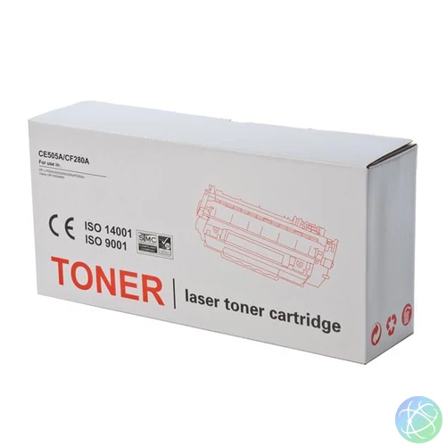 CE505A/CF280A/CRG719 lézertoner, univerzális, TENDER®, fekete, 2,7k