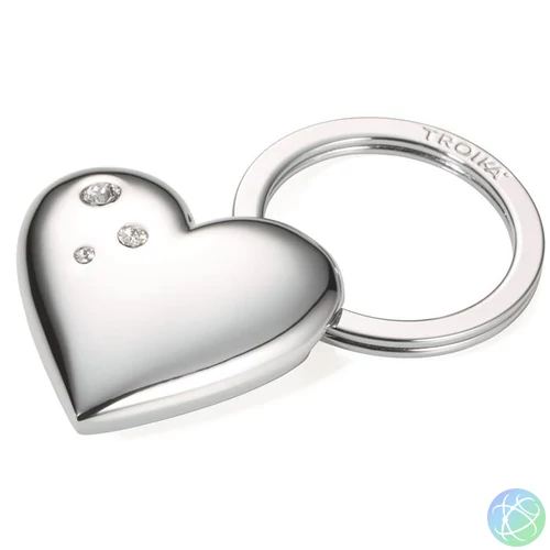 Kulcstartó, SWAROVSKI® kristályokkal, TROIKA, "Girls best friends" Shiny