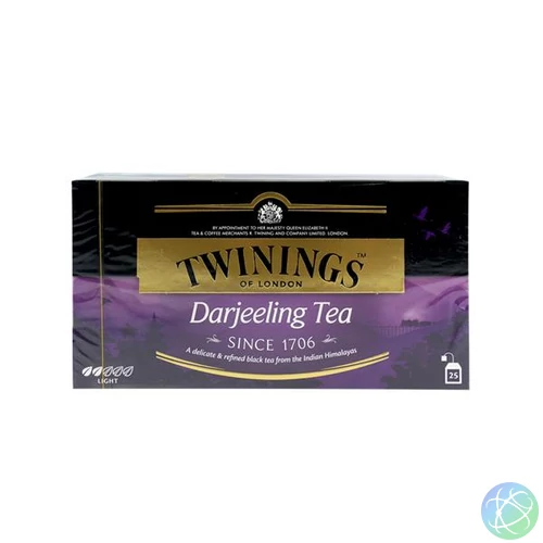 Fekete tea, 25x2 g, TWININGS "Darjeeling"