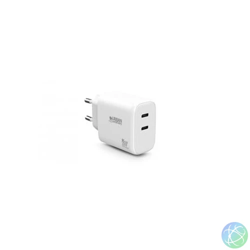 Hálózati töltő, 2xUSB-C (20W+45W), URBAN FACTORY