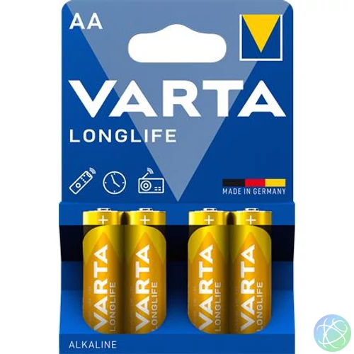 Elem, AA ceruza, 4 db, VARTA "Longlife"