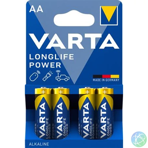 Elem, AA ceruza, 4 db, VARTA "Longlife Power"