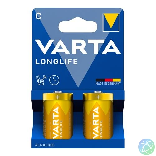 Elem, C baby, 2 db, műanyagmentes, VARTA "Longlife"