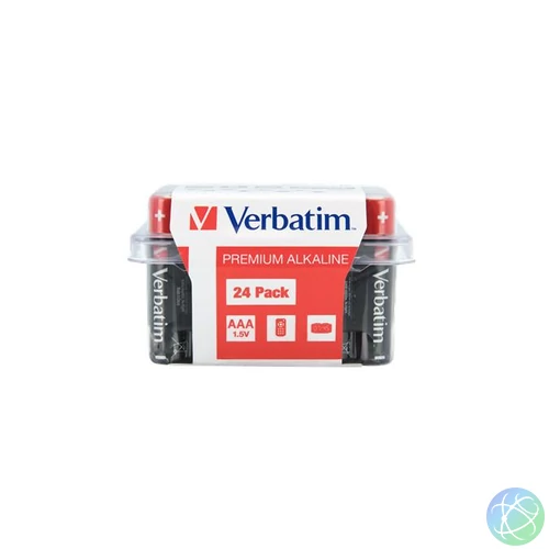 Elem, AAA, alkáli, 24 db, VERBATIM