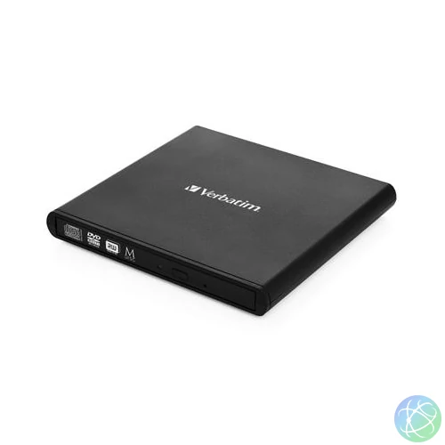 CD/DVD író, USB 2.0, külső, VERBATIM