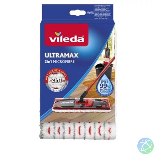 Lapos felmosó nedves utántöltő, 2in1, VILEDA "Ultramax"