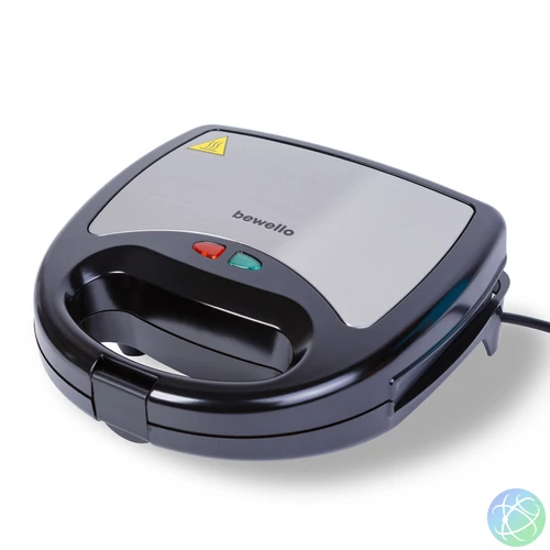 Szendvicssütő - 3 az 1-ben - 220-240V - 800W - ezüst/fekete