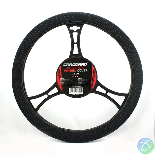 Kormányvédő, 38 cm, HVA005, csúszásmentes, masszírozó golyókkal, fekete