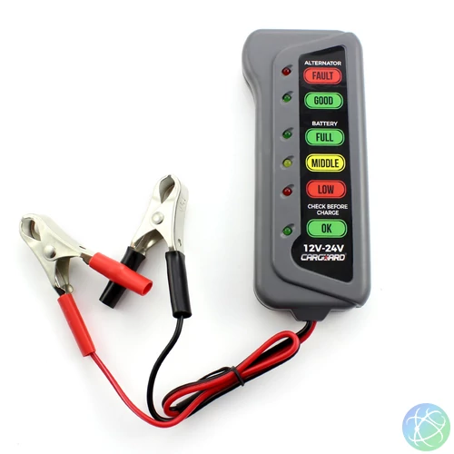 Akkumulátor, generátor teszter 12, 24 V