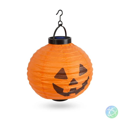 Halloween-i szolár lampion, tök, ?20 cm