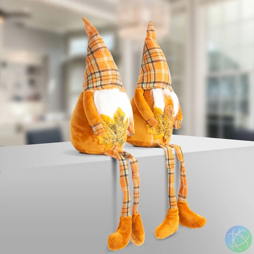 Halloween-i skandináv manó lábakkal, 50 cm, 2 féle