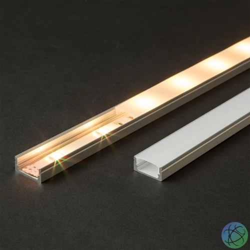 LED alumínium profil takaró búra