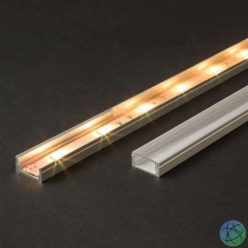 LED alumínium profil takaró búra