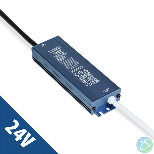 Hálózati stabilizált tápegység - 24V DC - 60W, 2,5A - IP67