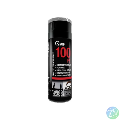Fényes fekete festék spray, fémekhez, 400 ml