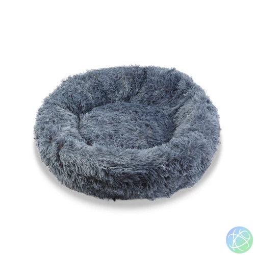Kutyafekhely - kör - "M" méret - 60 cm - szürke