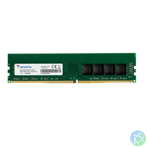 ADATA Memória Desktop - 8GB DDR4 (3200MHz, CL22, 1.2V) U-DIMM