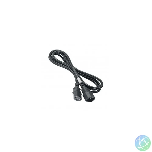 Akyga hosszabbító Tápkábel, 1.5m - AK-PC-03A , fekete