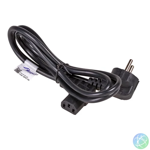 Akyga szög / 90fok / pipa PC tápkábel 3m - AK-PC-12A
