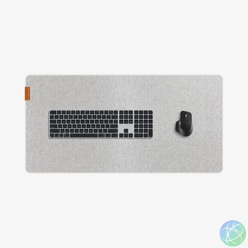 Artimo Desk Mat Loom Series M (80x40cm) Prémium szövet egérpad Világos szürke