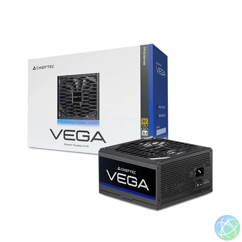 Chieftec VEGA Series 850W ATX 80+ GOLD tápegység - PPG-850-S