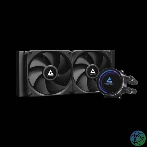 Chieftec Iceberg 240 CLC-240-BLK – 240 mm-es AiO CPU Vízhűtő, fekete