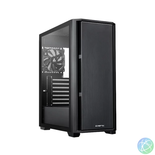 Chieftec Pro Midi TG számítógépház - AS-02B-TG-OP