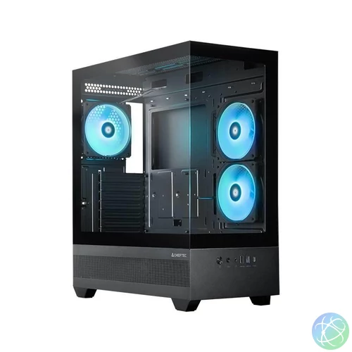 Chieftec VISTA gamer számítógépház - GT-01B-OP