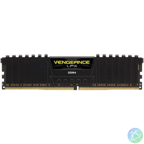 CORSAIR DDR4 8GB (1x8GB) 3200MHz Vengeance LPX RAM, fekete