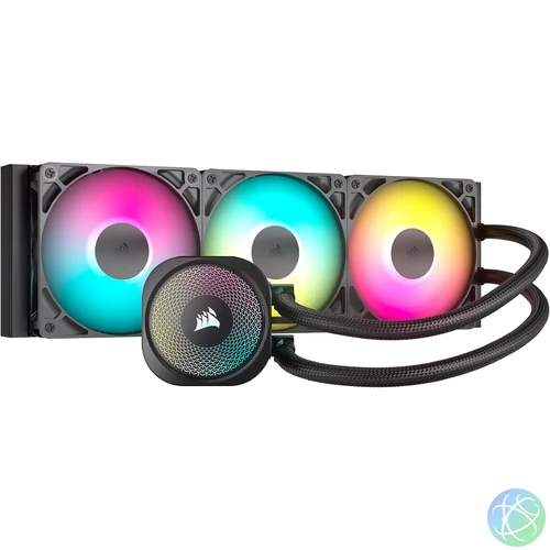 CORSAIR NAUTILUS 360 ARGB, 360mm Radiator, Liquid CPU Cooler