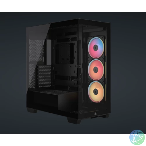 3500X LXR LINK Tempered Glass Mid-Tower, Black