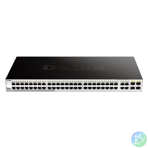 D-Link 48 10/100/1000 Base-T port with 4 x 1000Base-T /SFP ports