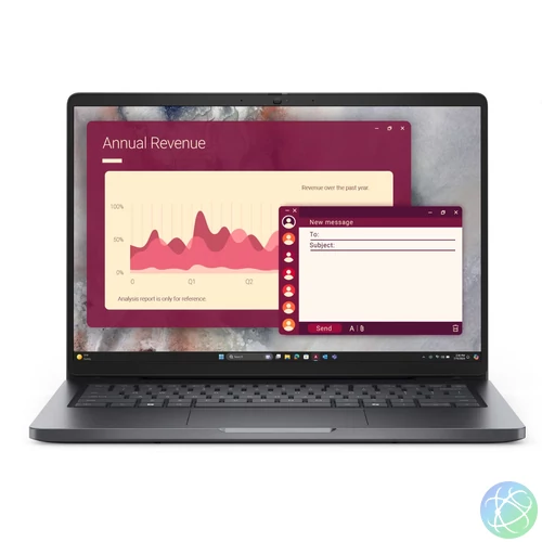 Dell Pro 14 PC14250 notebook FHD+ Cu5 235U 4.9GHz 16GB 512GB UHD Linux