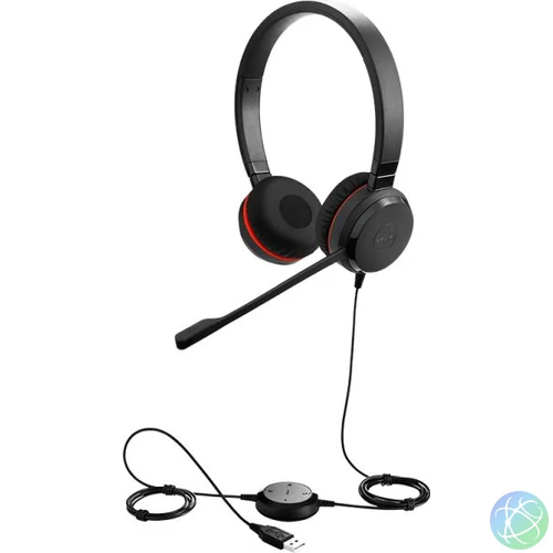 Jabra Evolve 30 II, Stereo MS, USB C/A adapter