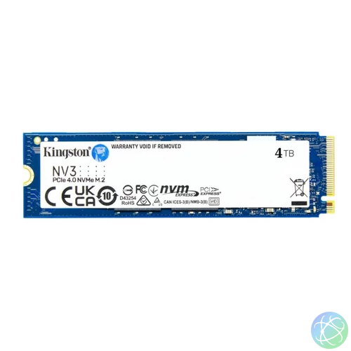 Kingston 4TB NV3 NVMe PCIe 4.0, M.2 (SNV3S/4000G) SSD