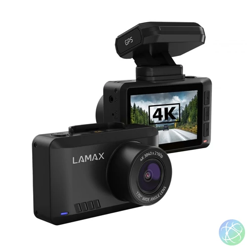 LAMAX T10 4K GPS menetrögzítő autós kamera