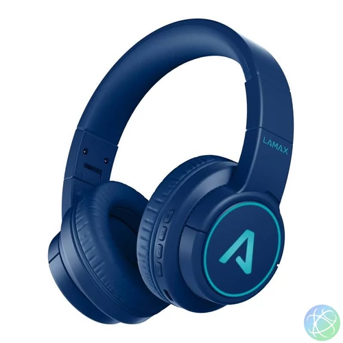 LAMAX GlowKid1 Bluetooth Fejhallgató Kék