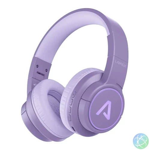 LAMAX GlowKid1 Bluetooth Fejhallgató Rózsaszín