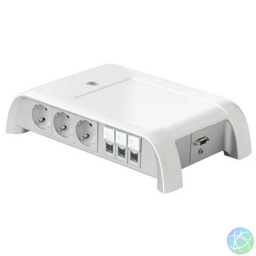 653575 Legrand Asztali elosztóállomás 8x2P+F Switch 6 portos