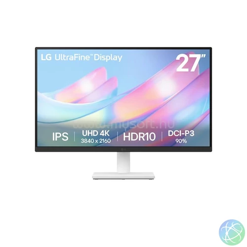 LG 27” 27US500-W 16:9 4K IPS monitor 60 Hz
