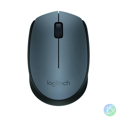 Logitech M170 vezeték nélküli egér fekete-szürke /910-004642/